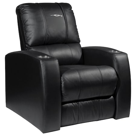 Dreamseat Home Theater Recliner with Corvette Coupe Logo XZ418301RHTCDBLK-PSGMC61095